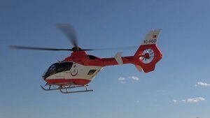 Ambulans helikopter 3 hayatı kurtardı
