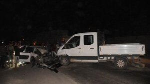 Cizre’de trafik kazası: Yaralılar var