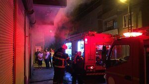 Adana’da mobilya atölyesinde yangın