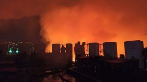 Ankara’daki Estergon Kalesi’nde yangın