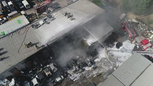 İstanbul’da sanayi sitesinde korkutan yangın!