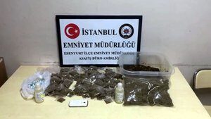 İstanbul’da uyuşturucu imalatı yapılan iki adrese baskın