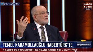 SP Lideri Karamollaoğlu Habertürk’e konuştu