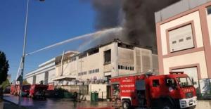 Gebze'de Fabrika Yangını