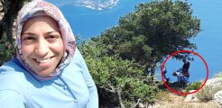 Kocasının kayalıklardan attığı Semra Aysal'ın son görüntüsü ortaya çıktı