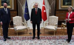 Cumhurbaşkanı Erdoğan AB Başkanlarını kabul etti