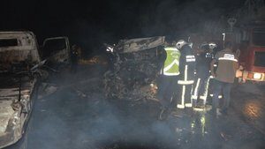 Antalya’da korkunç kaza: 2 kişi yanarak can verdi