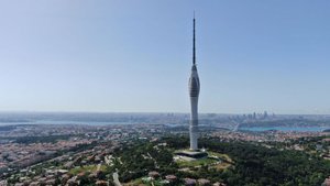 Tam 587 metre! Avrupa’nın en yükseği: Çamlıca Kulesi!