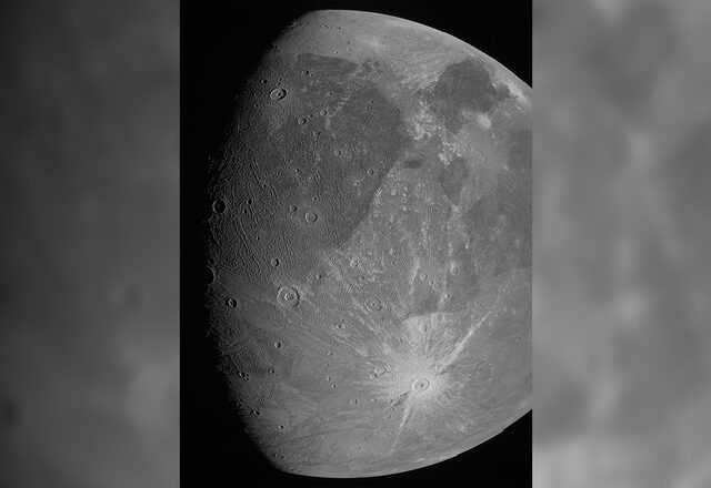 NASA yayınladı! Ganymede'i ilk kez bu kadar yakından göreceksiniz-1