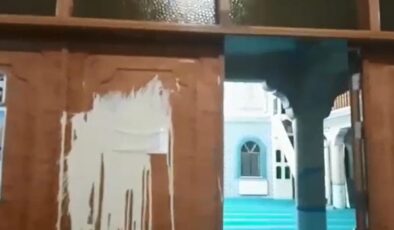 Denizli’de camiye çirkin saldırı!