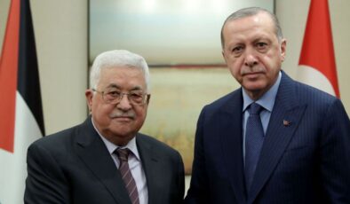 Erdoğan-Abbas görüşmesi başladı