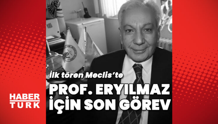 Prof. Dr. Yaşar Eryılmaz son yolculuğuna uğurlanıyor