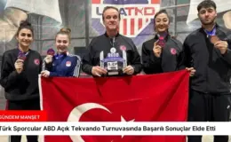 Türk Sporcular ABD Açık Tekvando Turnuvasında Başarılı Sonuçlar Elde Etti