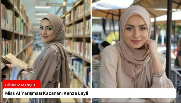 Miss AI Yarışması Kazananı Kenza Layli