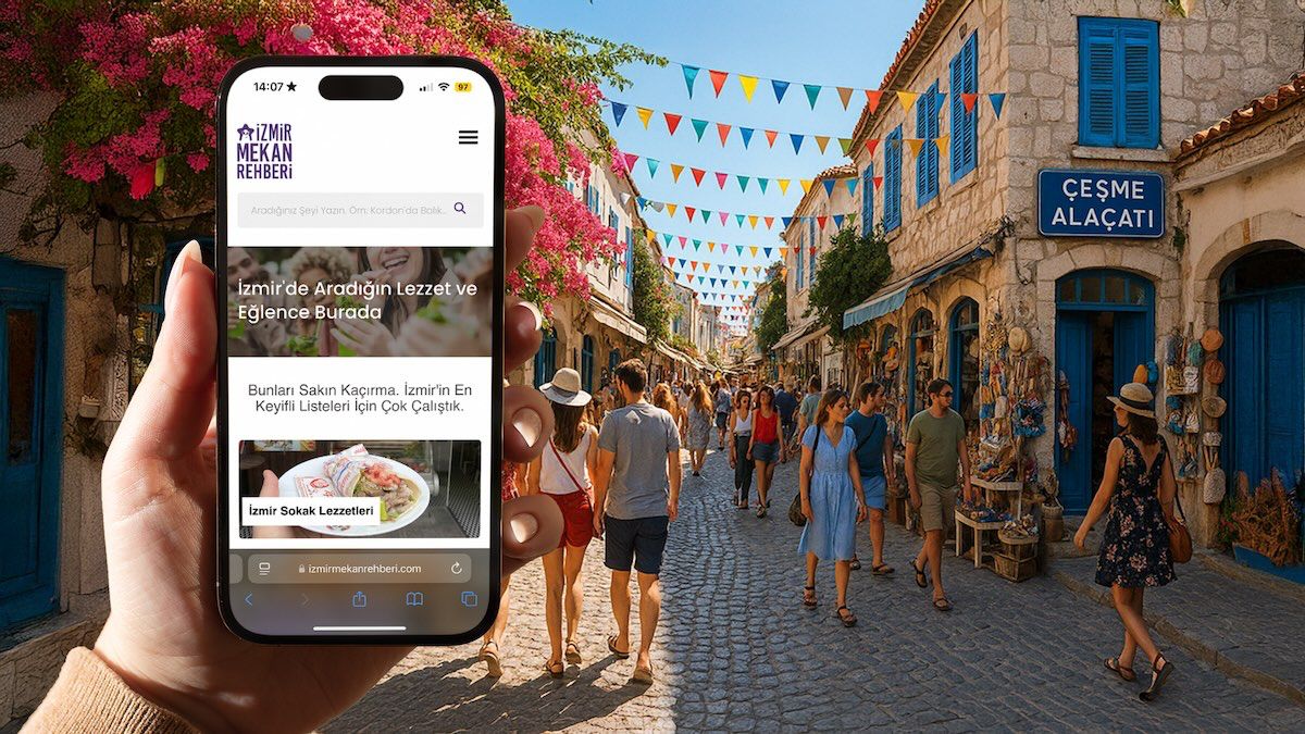 İzmir’i Keşfetmenin En Güzel Yolu İzmir Mekan Rehberi : Lezzet, Kültür ve Eğlence Tek Bir Platformda!