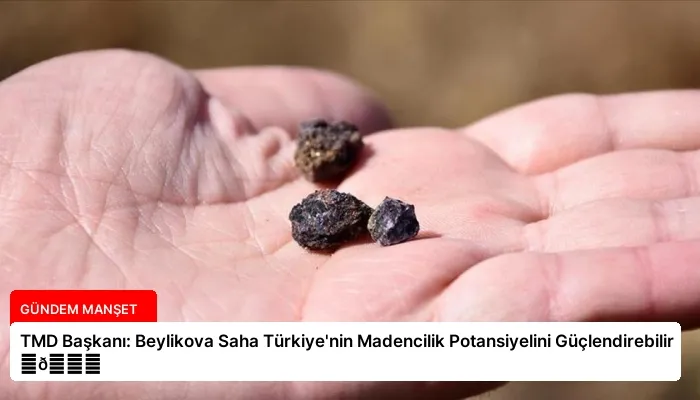 TMD Başkanı: Beylikova Saha Türkiye’nin Madencilik Potansiyelini Güçlendirebilir ⏬👇