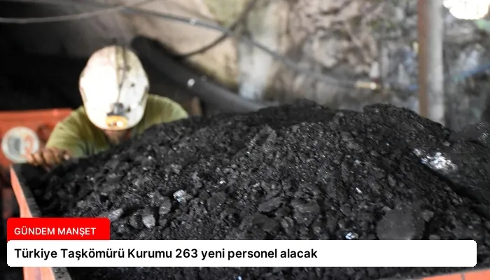 Türkiye Taşkömürü Kurumu 263 yeni personel alacak