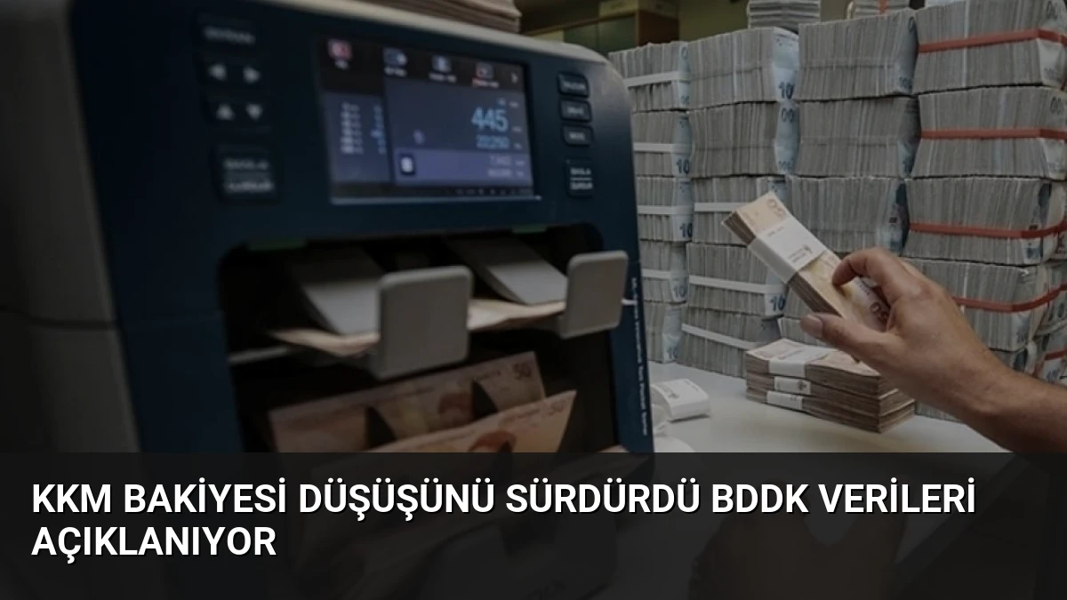 KKM Bakiyesi Düşüşünü Sürdürdü BDDK Verileri Açıklanıyor