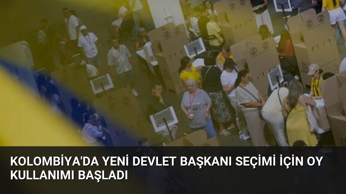 Kolombiya’da Yeni Devlet Başkanı Seçimi İçin Oy Kullanımı Başladı