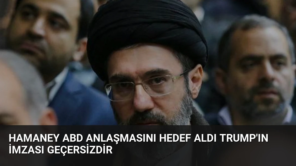 Hamaney ABD Anlaşmasını Hedef Aldı Trump’ın İmzası Geçersizdir