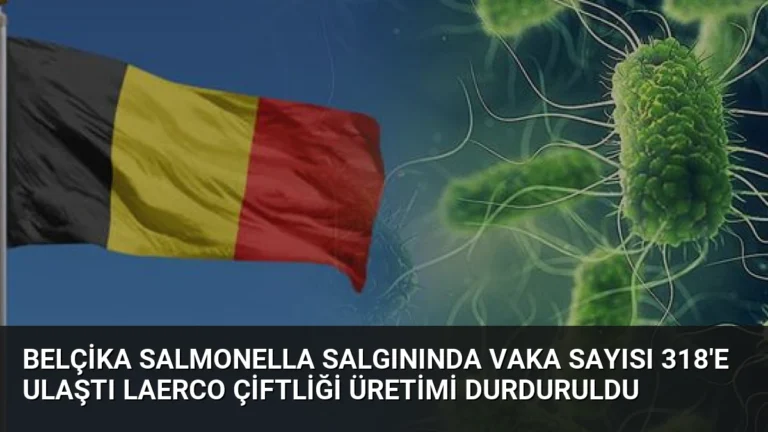 Belçika Salmonella Salgınında Vaka Sayısı 318’e Ulaştı Laerco Çiftliği Üretimi Durduruldu